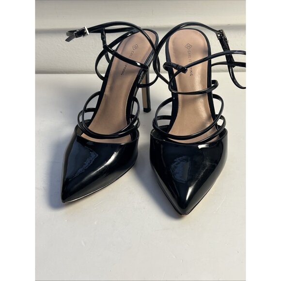 Call It Spring Womens Set Of 2 Junellia And Manoe Dress Hees Size 6 Black - Picture 7 of 11